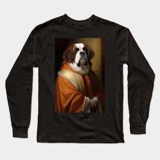 St. Bernard Classic Portrait Long Sleeve T-Shirt